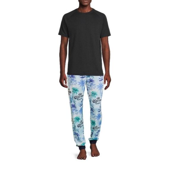 Mens Graphic Corona Extra Soft Lightweight Beer Lounge Sleep Pajama Pants Sz 2XL - Picture 5 of 6